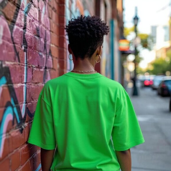 NWT - Vibrant "Jesus" Graphic T-Shirt Casual Fit - Picture 2 of 3